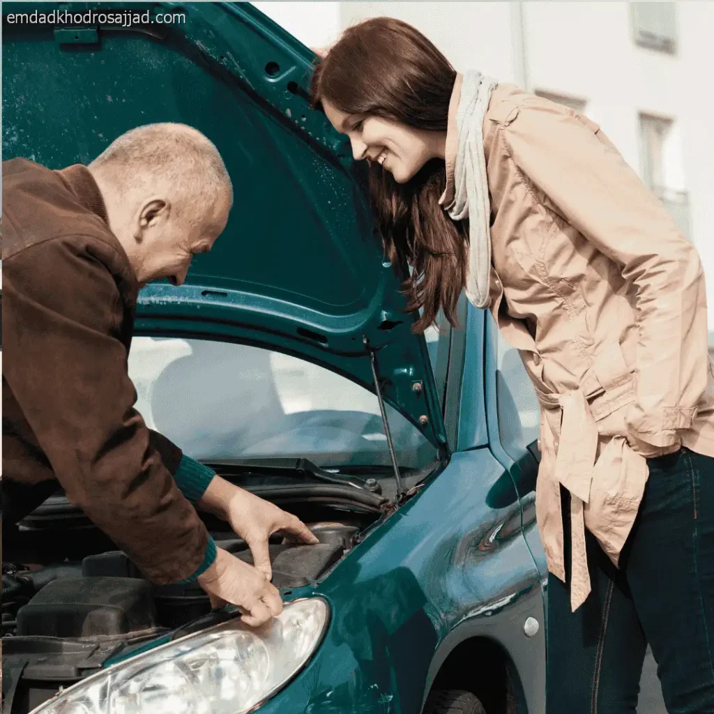 امداد خودرو سجاد خدمات یدک کش شبانه روزی خودرو چینی در مشهد کلاهدوز